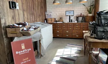 Gårdsbutik Inne.