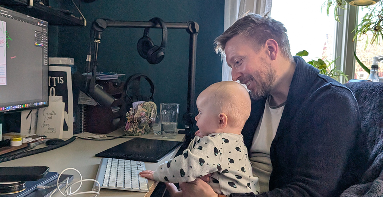 Tom Rikard Rikard – Self-employed on parental leave