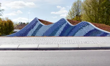 Änghagsrondellen I Lidköping Fotograf Karolin Johansson.