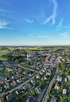 Drönarbild Överblick Grästorp.