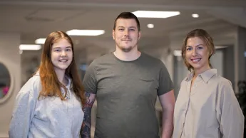 Ingenjörsstudenter.
