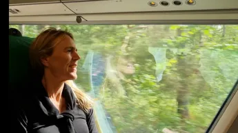 Tina På Tåg.